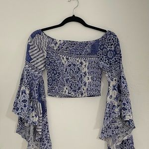 Gypsy style blouse size M